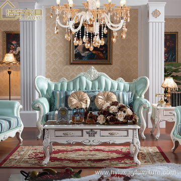 LUXURY EUROPEAN style sofa set design for living room